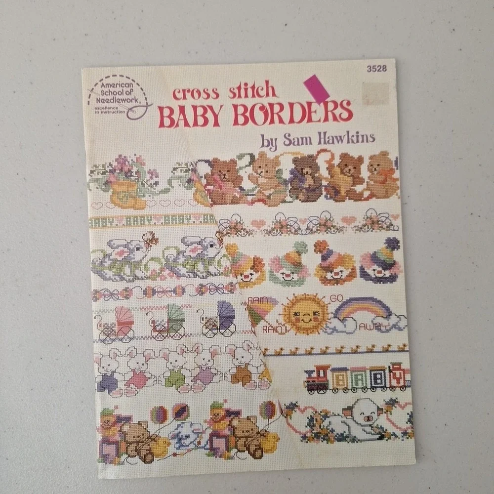 5 Design Books Stitchery Embroidery Cross Stitch, Vintage & Modern Series
